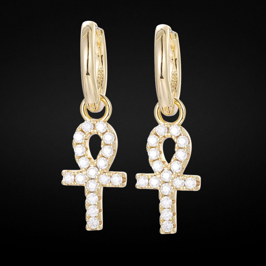 Ankh Éternel Earrings