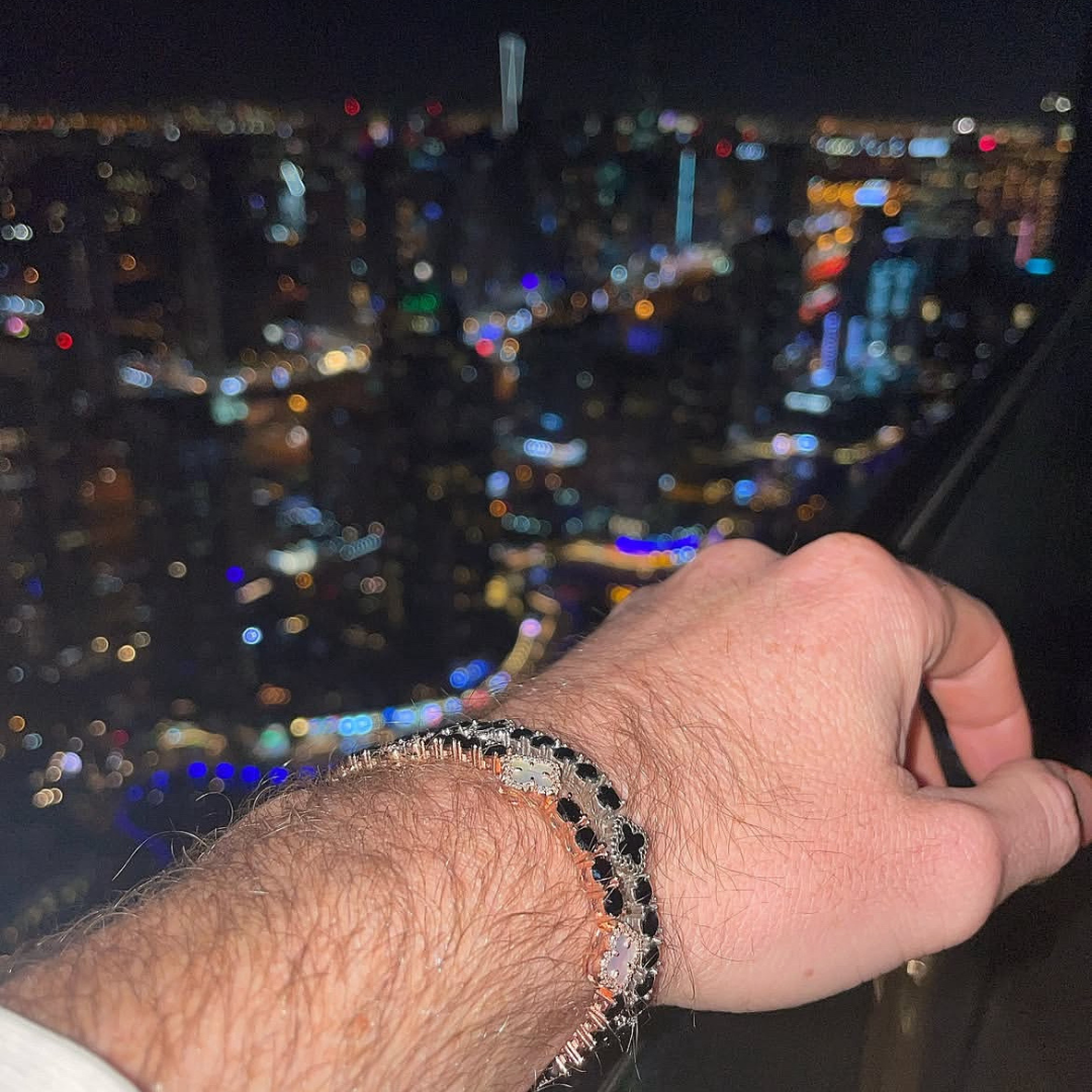 ROSÉ CLOVER BRACELET