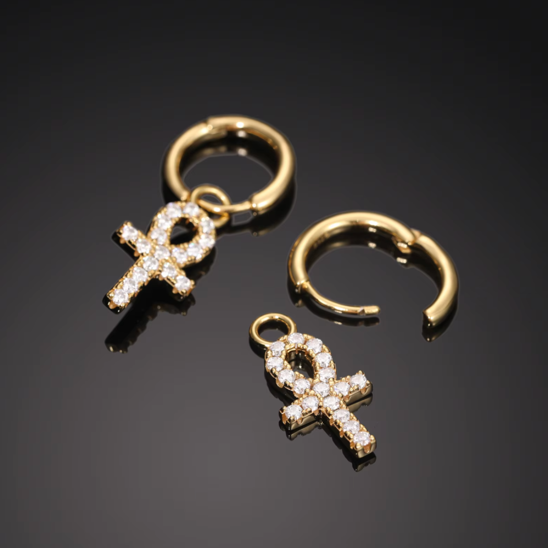 Ankh Éternel Earrings