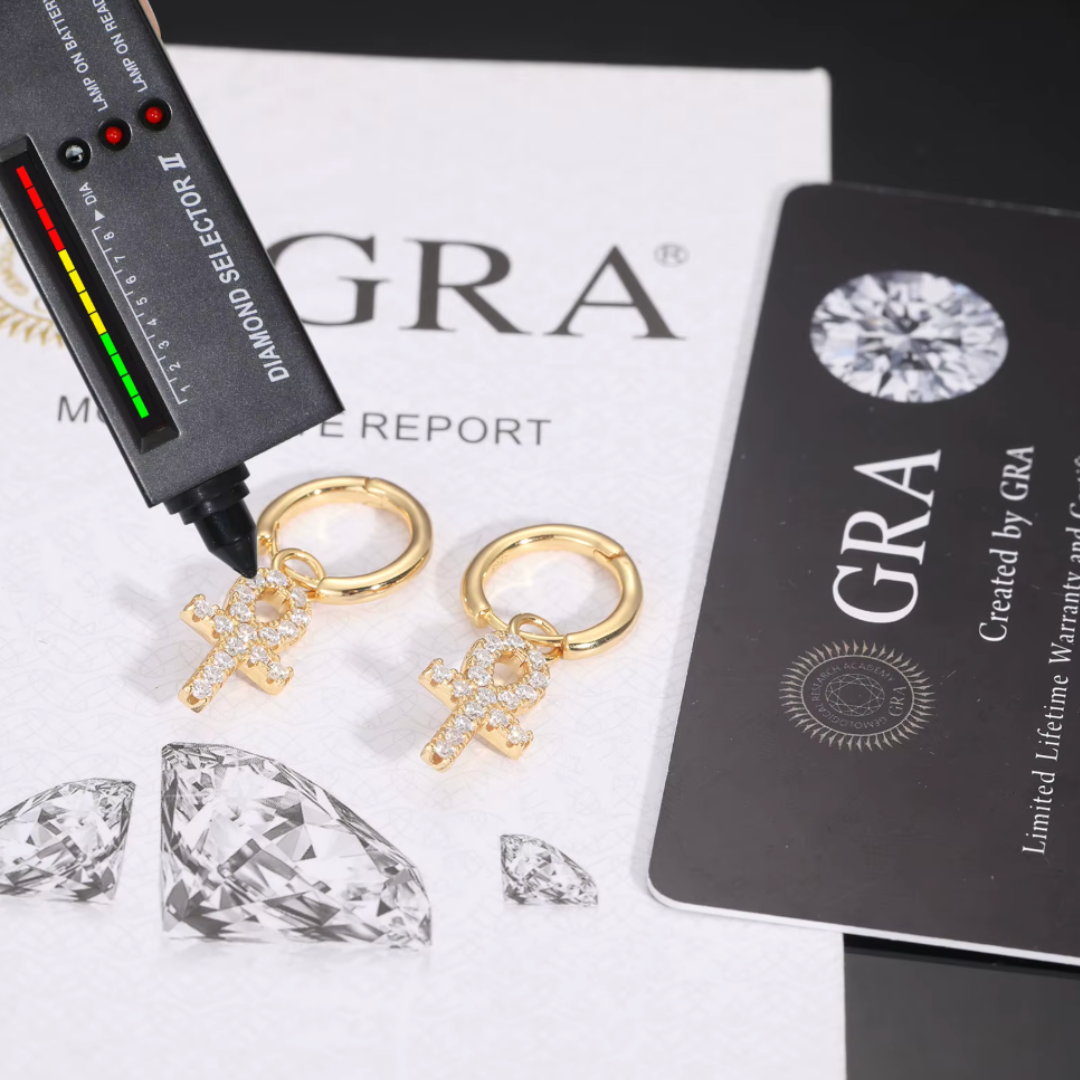 Ankh Éternel Earrings