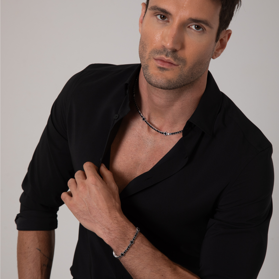 Clover Noir Bracelet