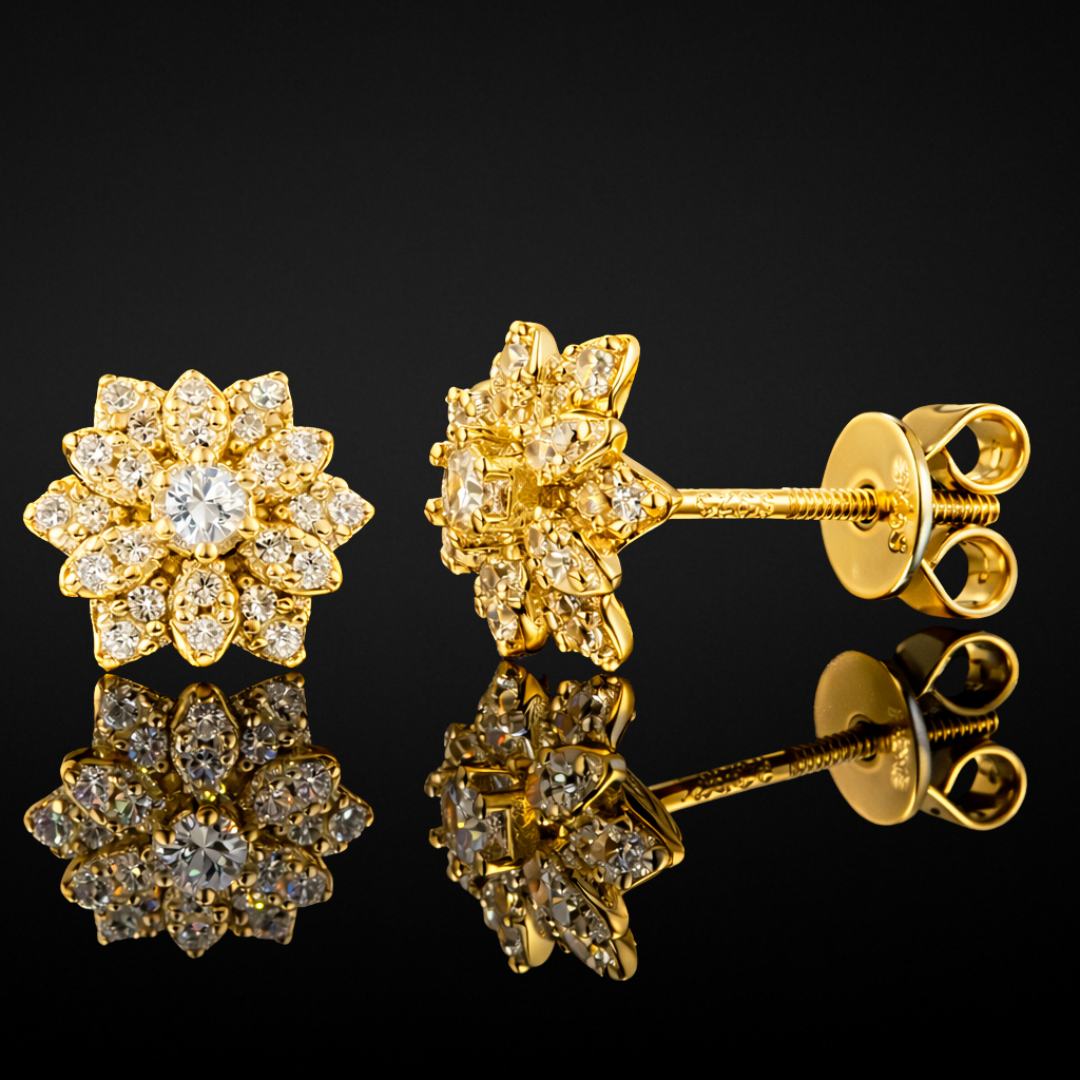 Fleur Solaire Impériale Earrings