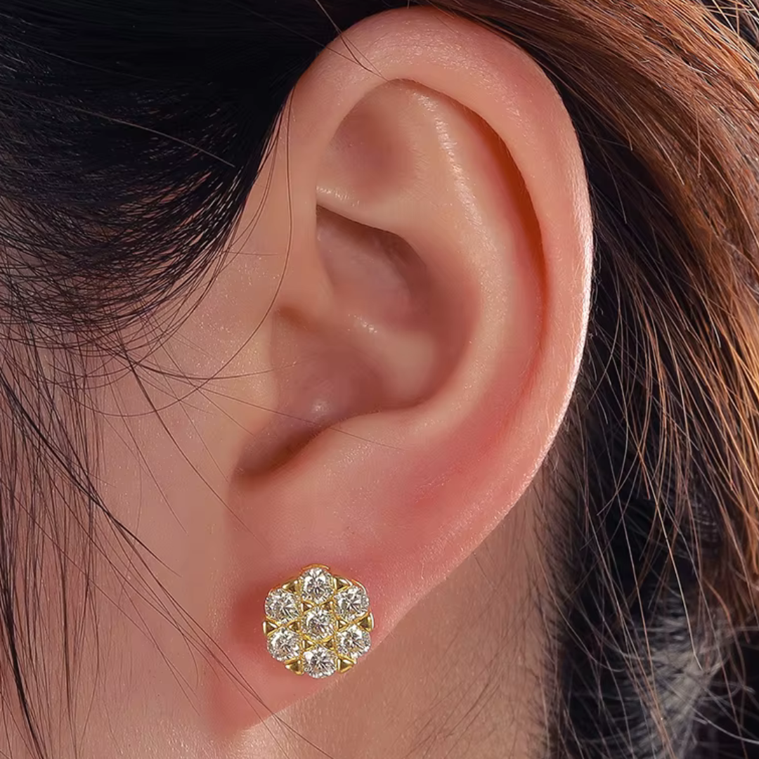 Fleur d’Éclat Studs
