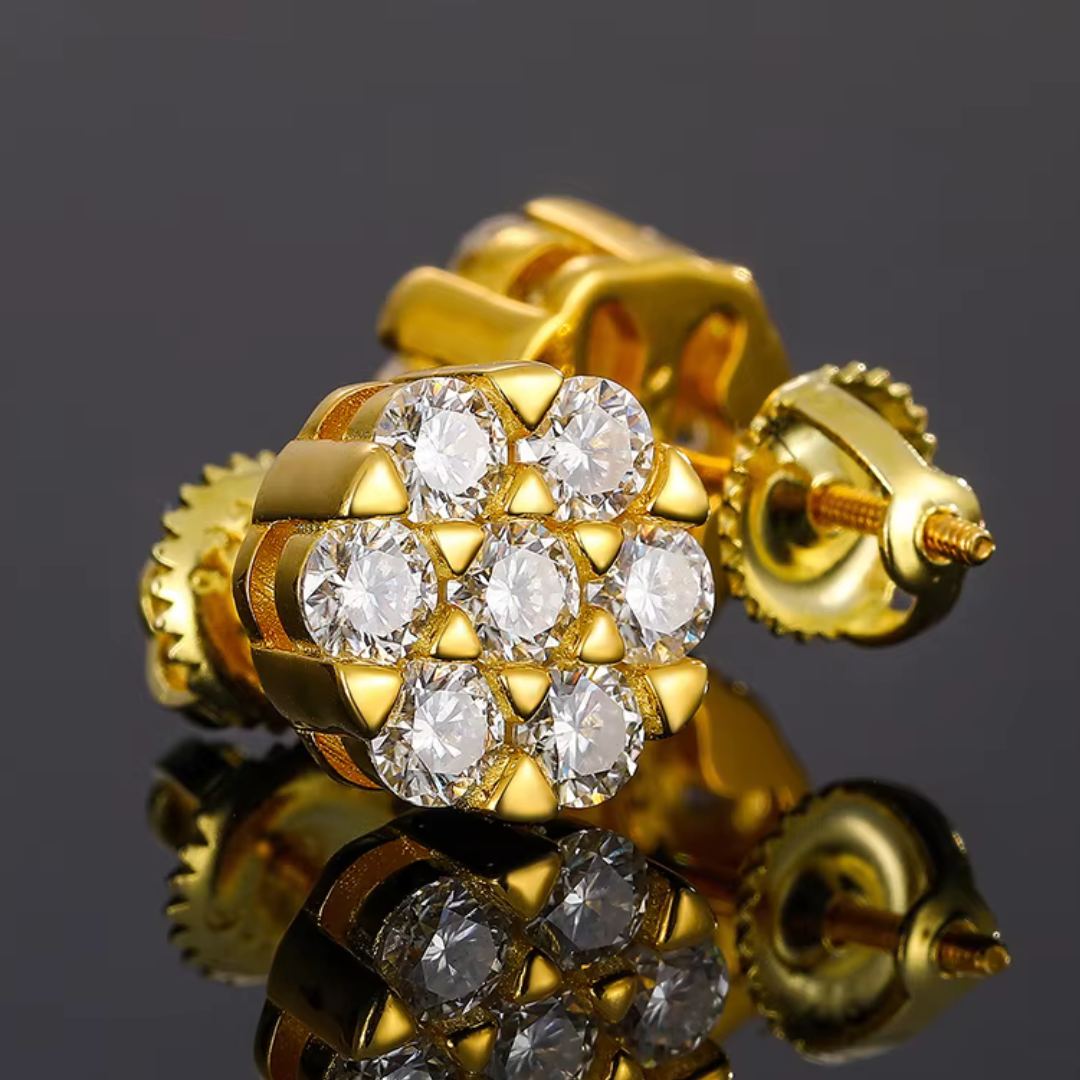 Fleur d’Éclat Studs