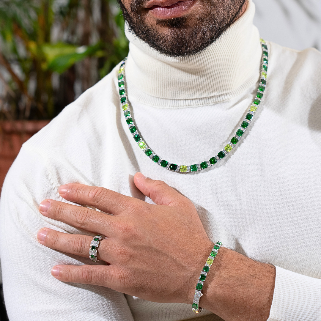 Océan Émeraude Bracelet