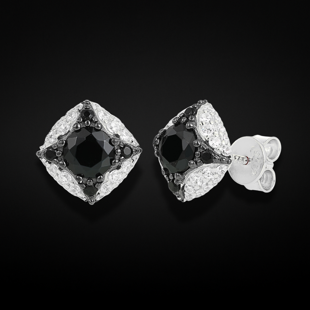 Midnight Noir Studs