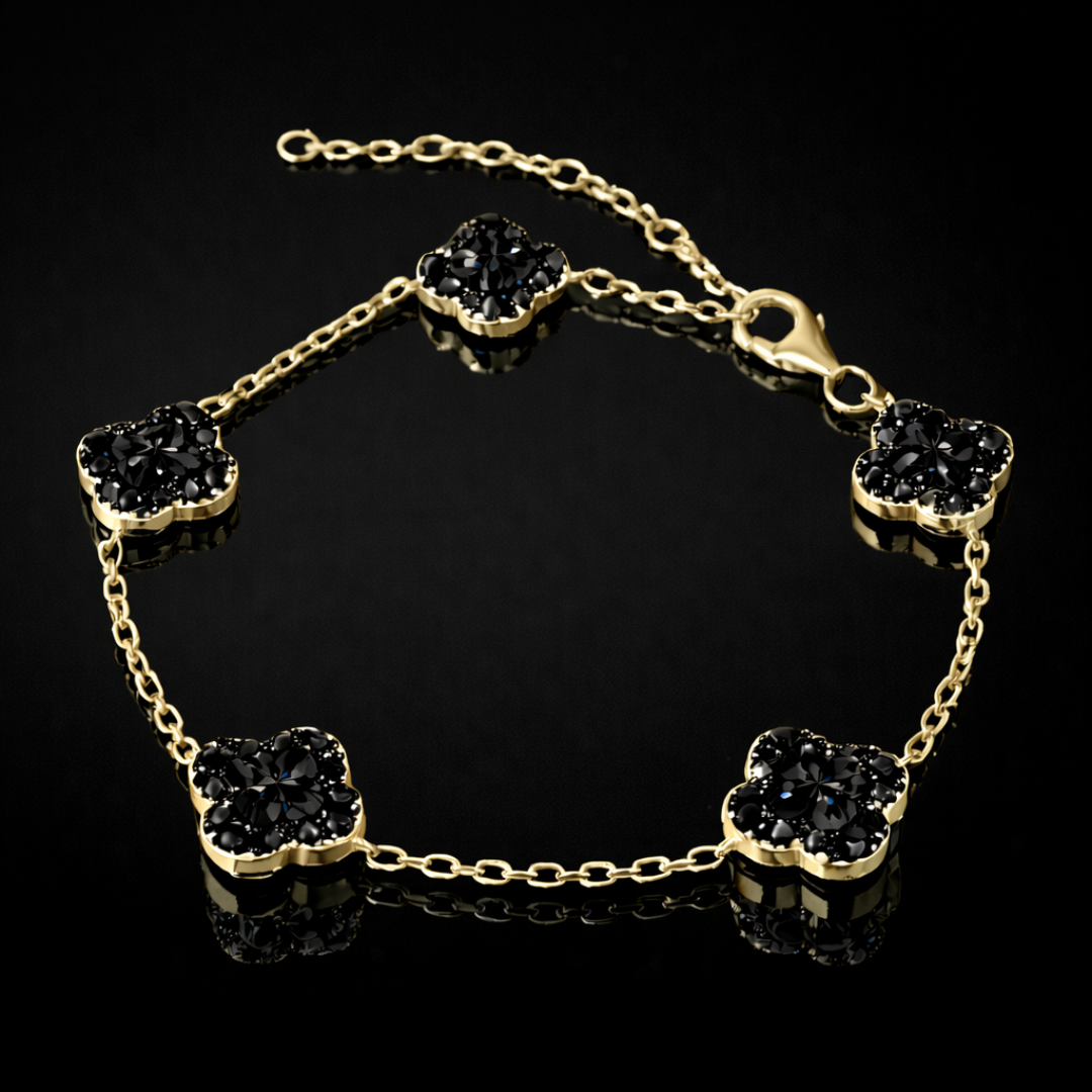 Clover Noir Suprême Fine Bracelet