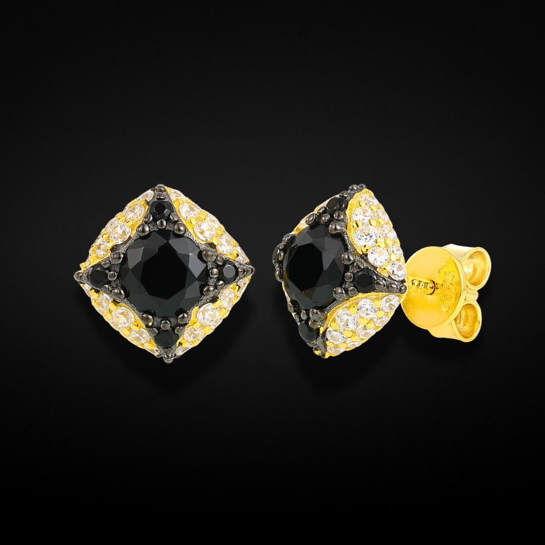 Midnight Noir Studs