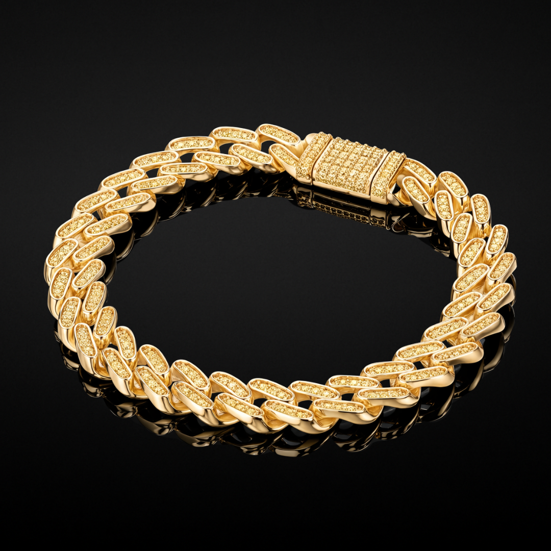 Curb Doré Bracelet