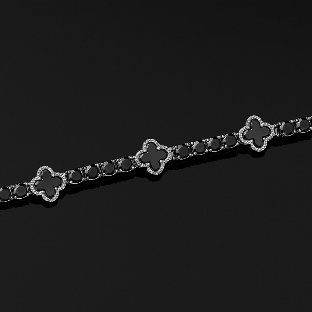 Clover Noir Lumière Bracelet