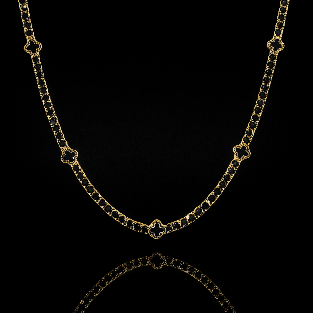 Clover Noir Chain