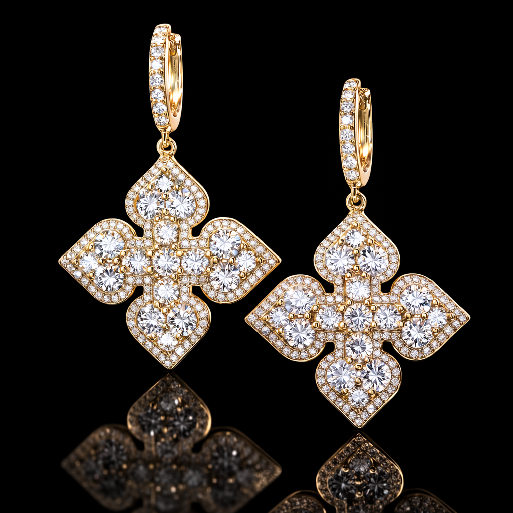 Les Grandes Fleurs Earrings