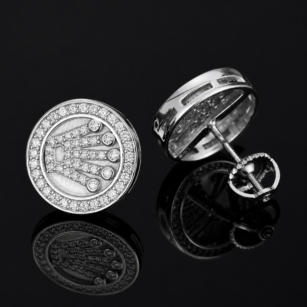 The Couronne Studs