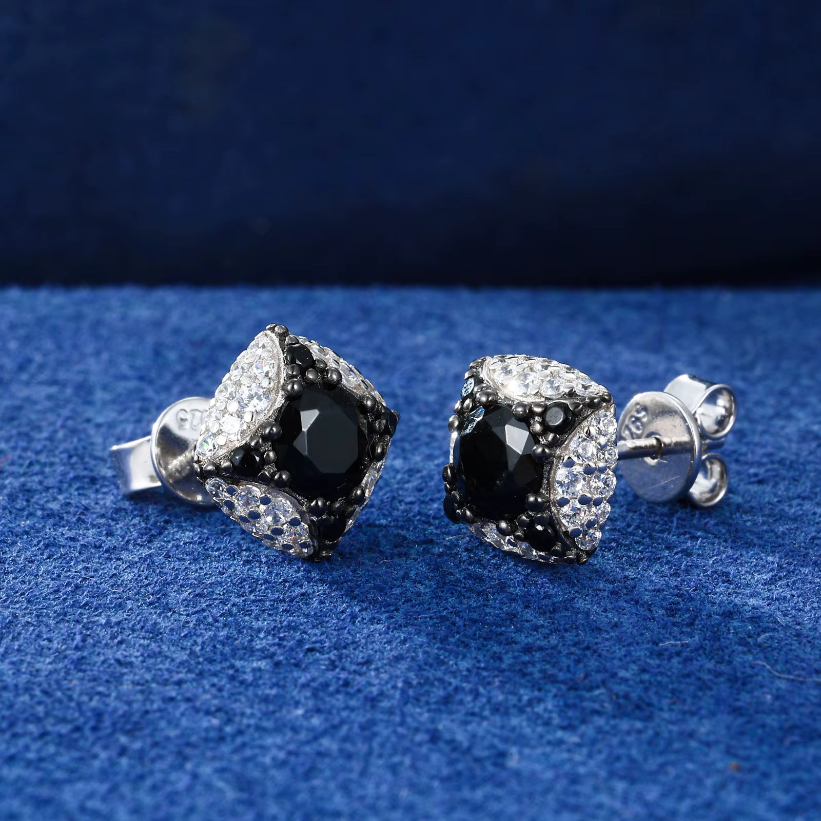 Midnight Noir Studs