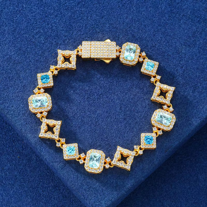 Gemstone Bleu Bracelet