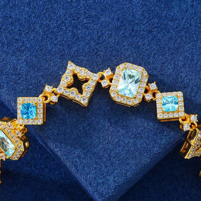Gemstone Bleu Bracelet