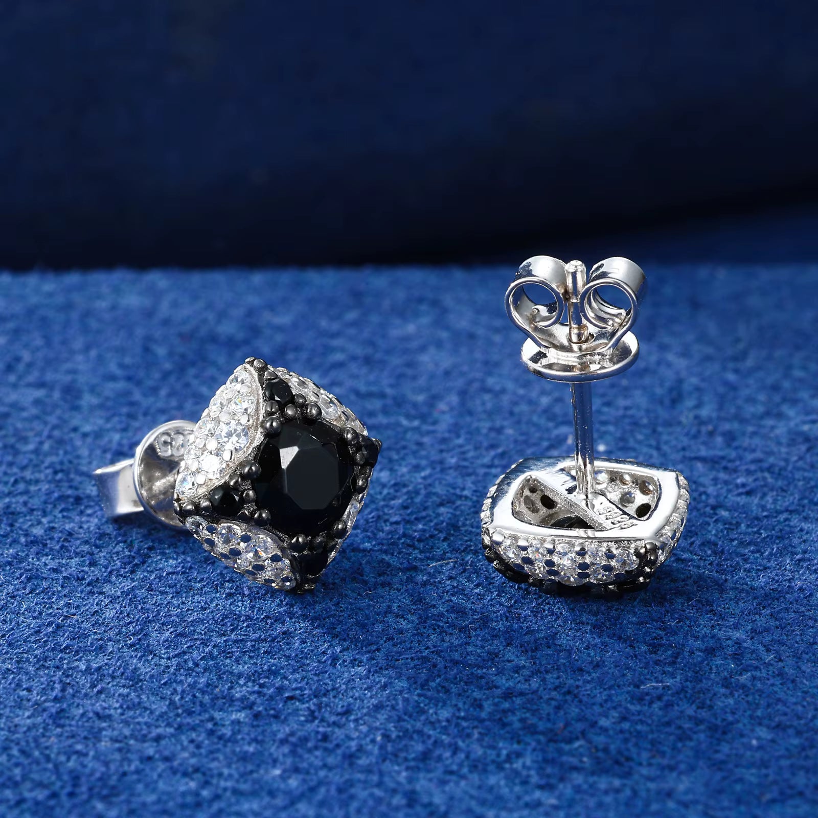Midnight Noir Studs