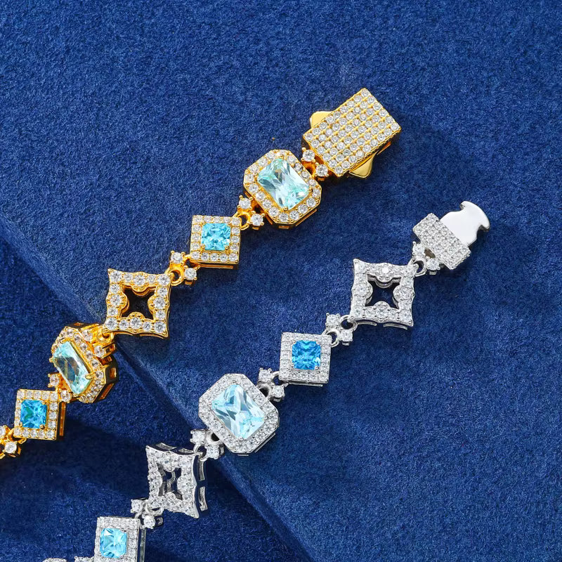Gemstone Bleu Bracelet