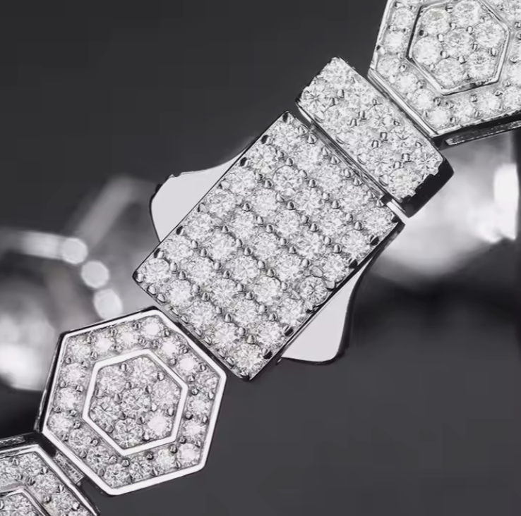 MOISSANITE HEXÈRE BRACELET