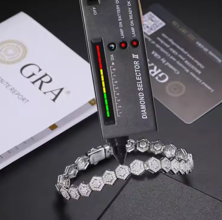MOISSANITE HEXÈRE BRACELET