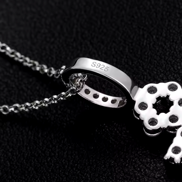 MOISSANITE ANKH PENDANT