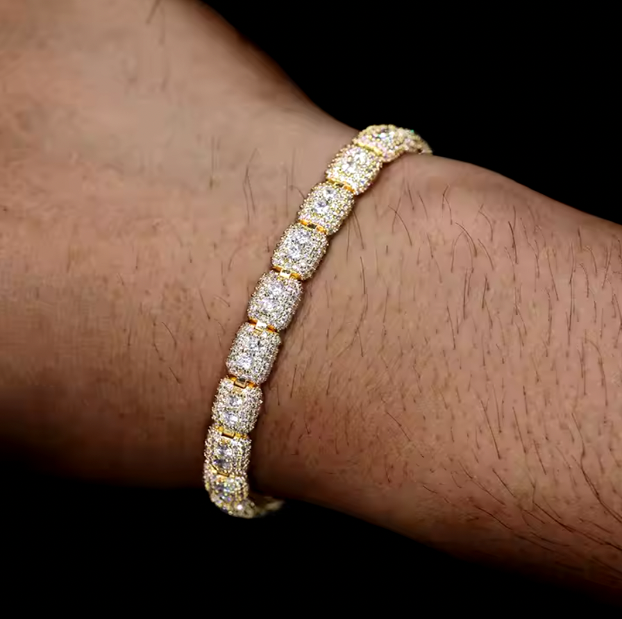 MOISSANITE BEAD BRACELET