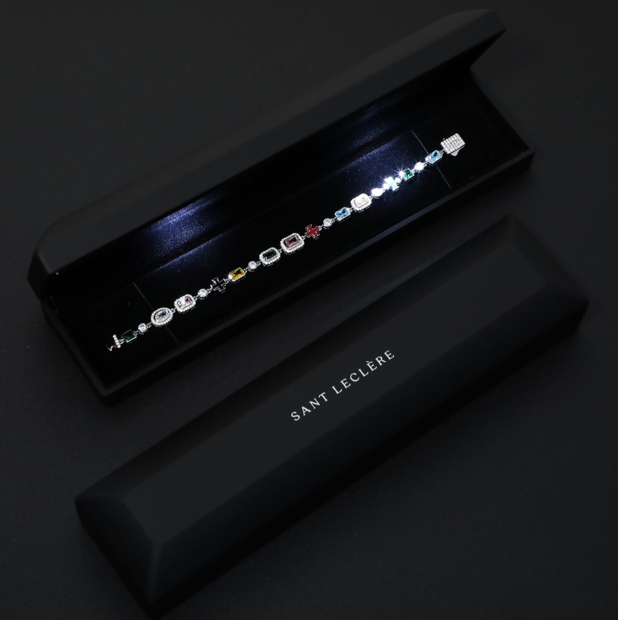 Cross & Gemstones Set