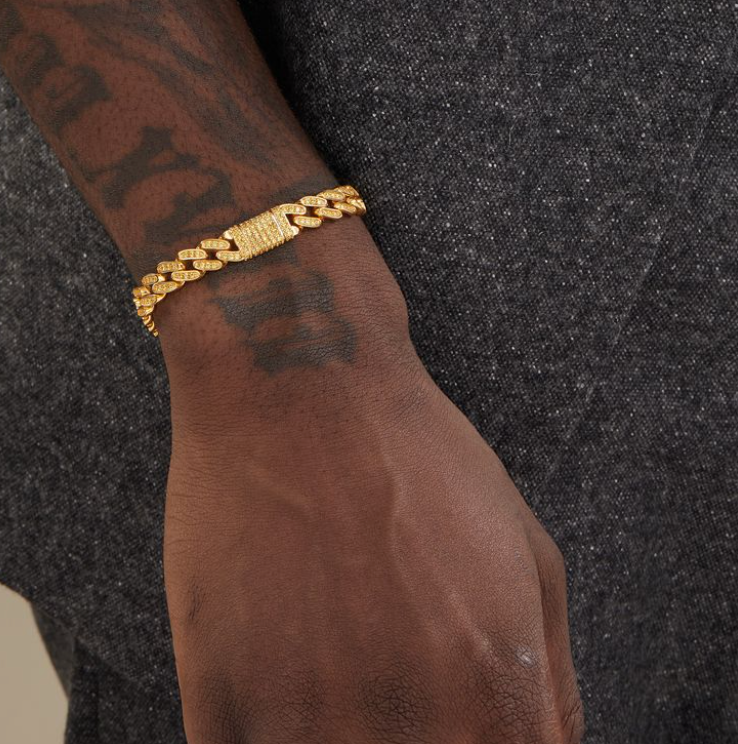 EVERYDAY CHAMPAGNE CUBAN BRACELET