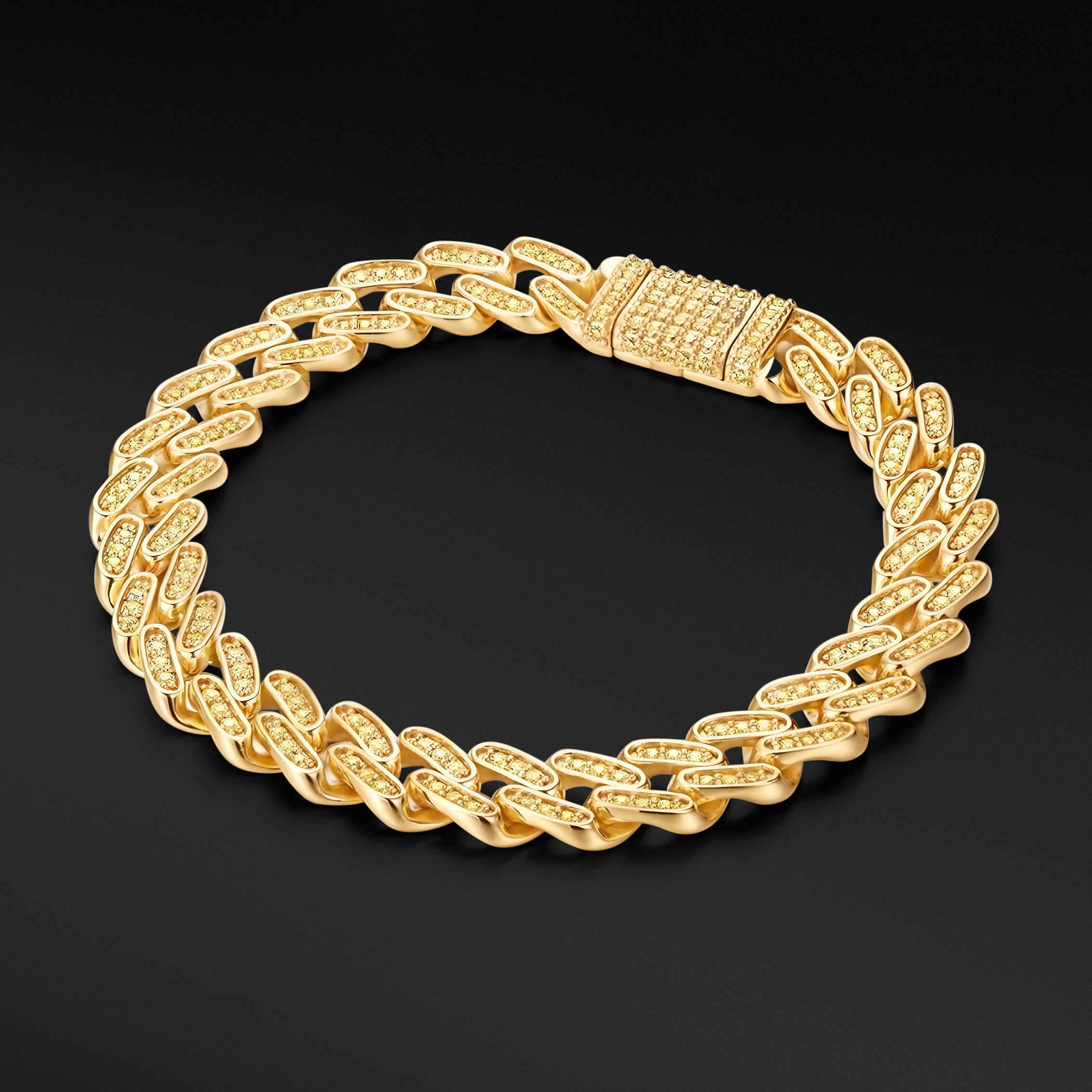 EVERYDAY CHAMPAGNE CUBAN BRACELET