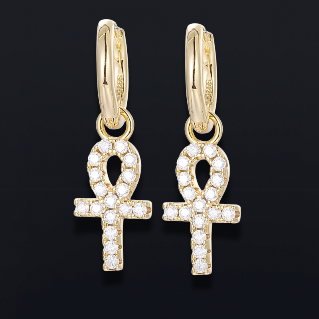 Ankh Éternel Earrings
