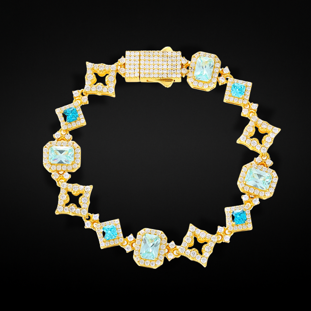 Gemstone Bleu Bracelet