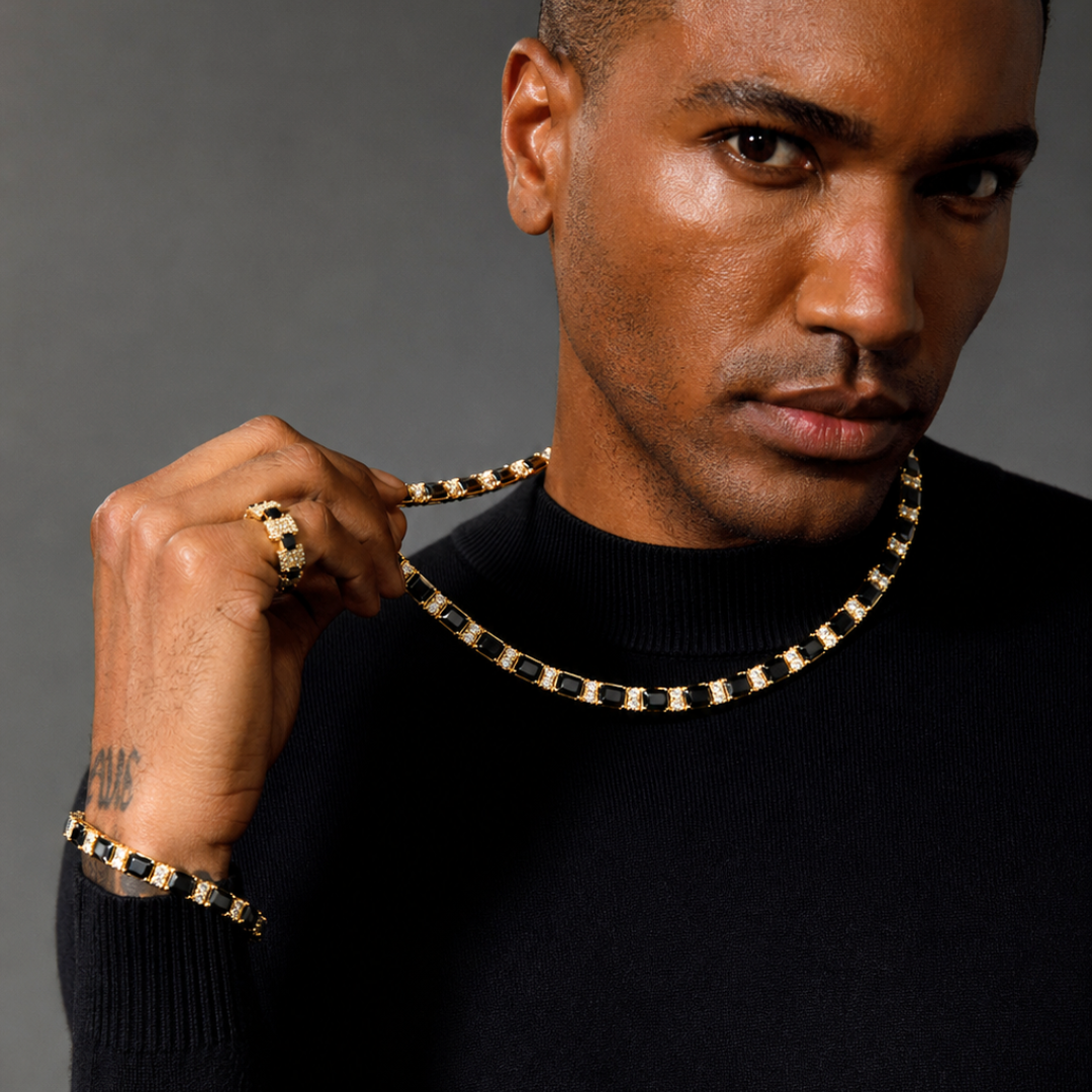 Océan Éclipse Noir Set