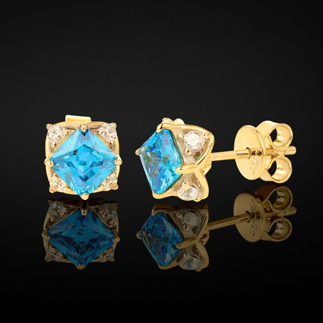 Bleu Meridian Studs