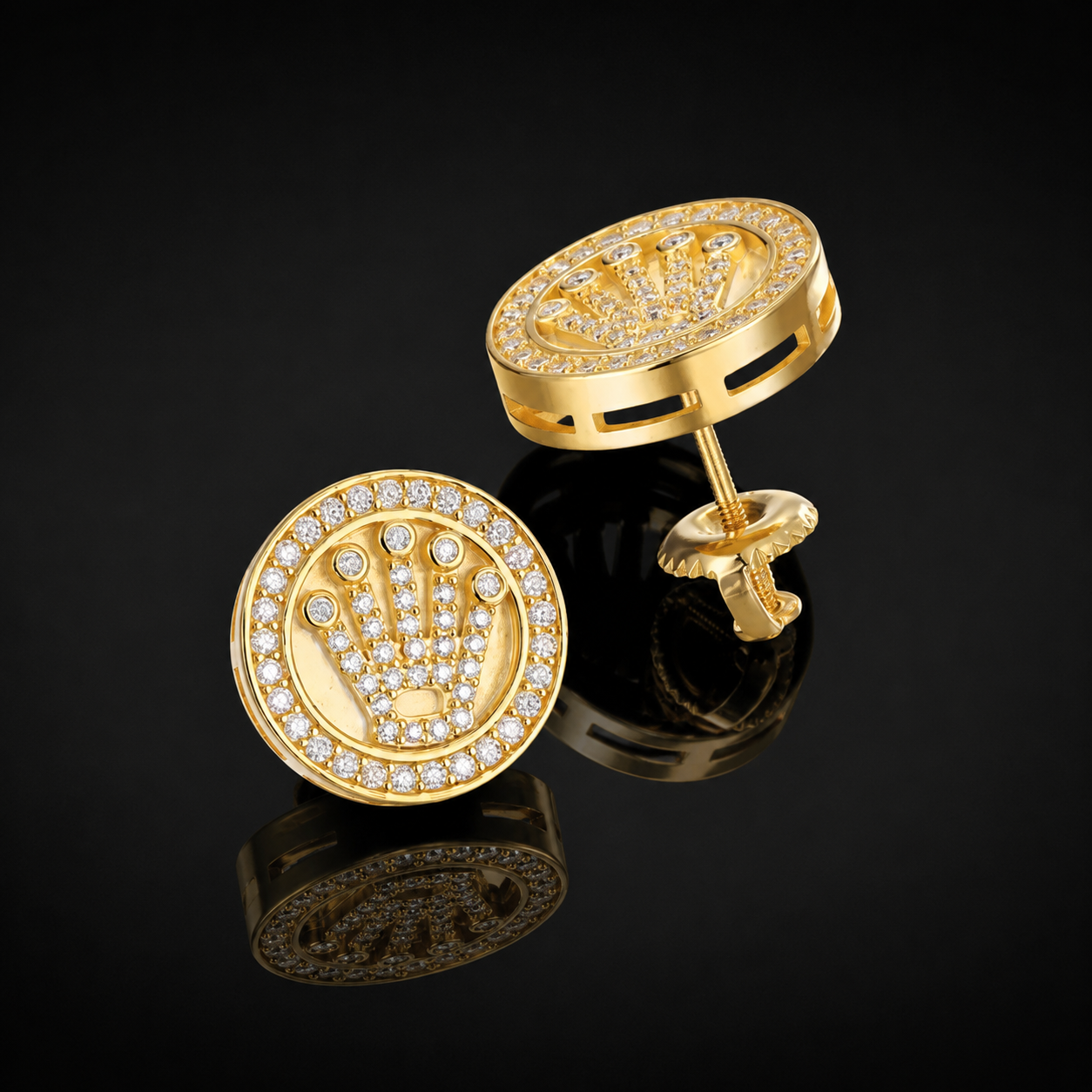 The Couronne Studs