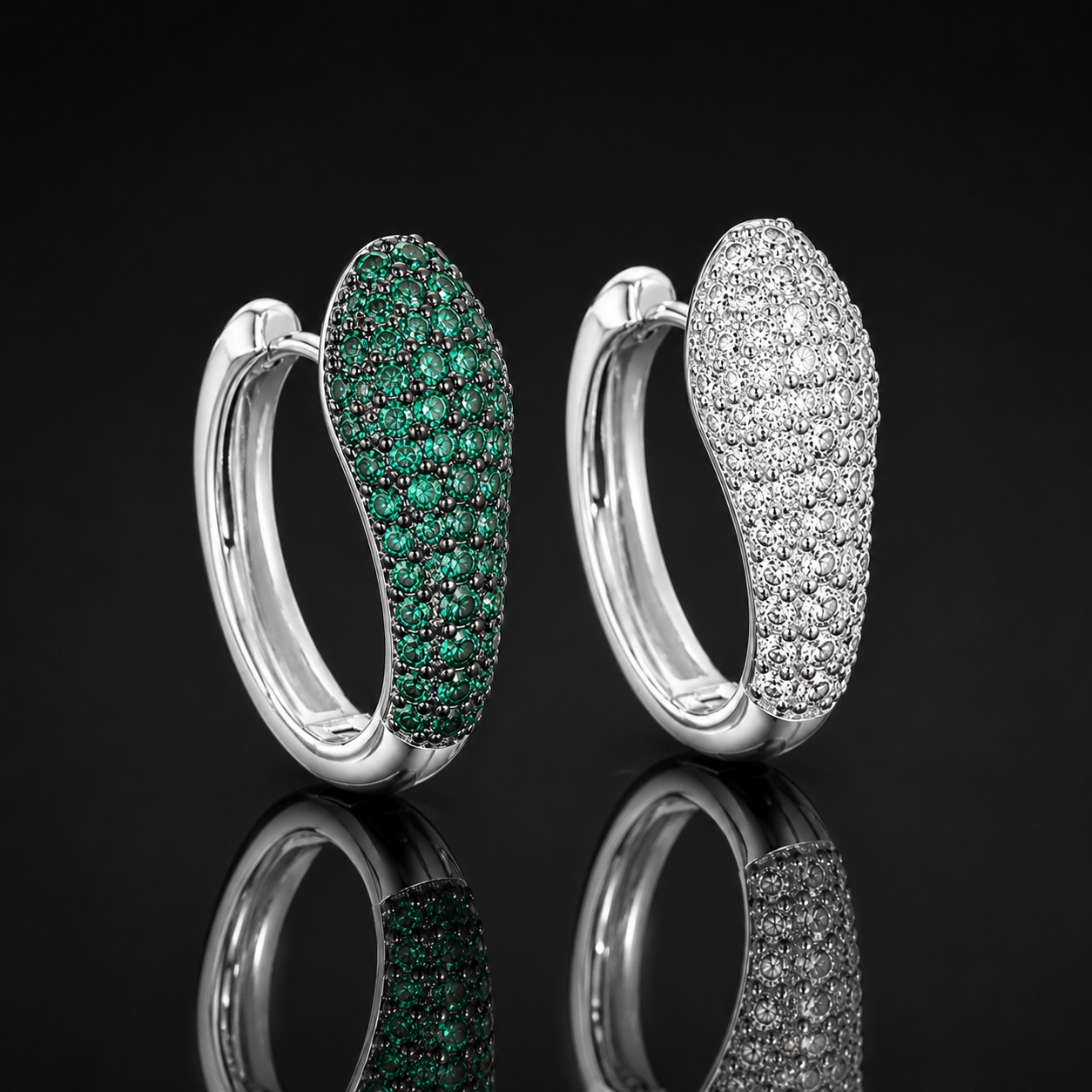 Python Loop Earrings