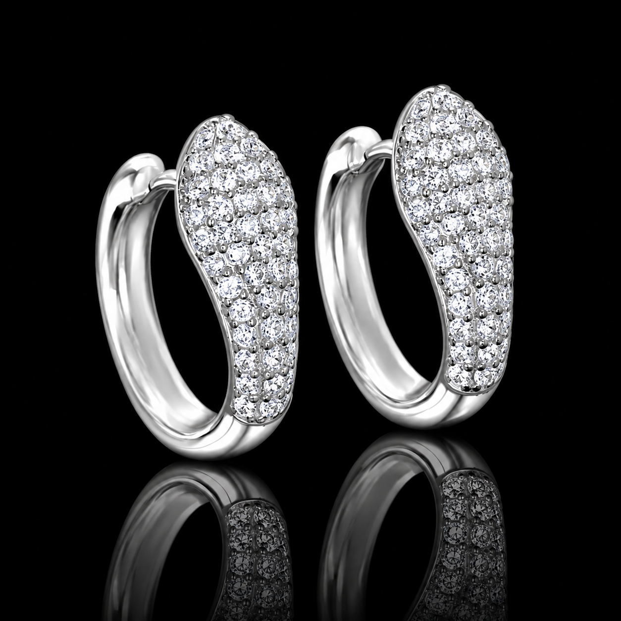 Python Loop Earrings