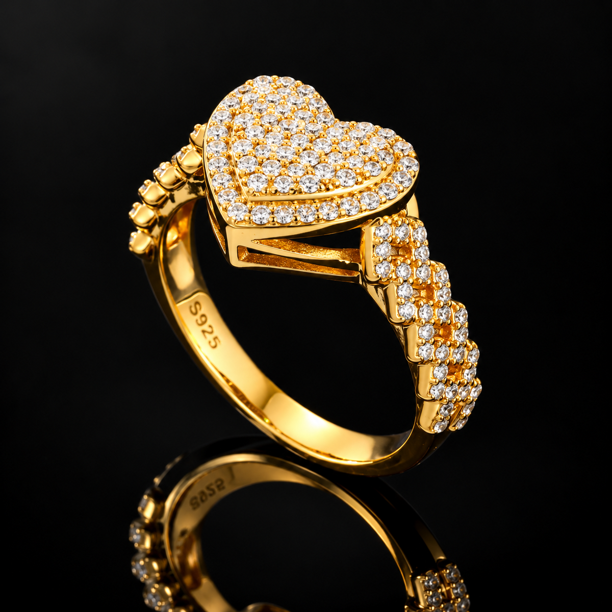 L’Amour Pavé Ring
