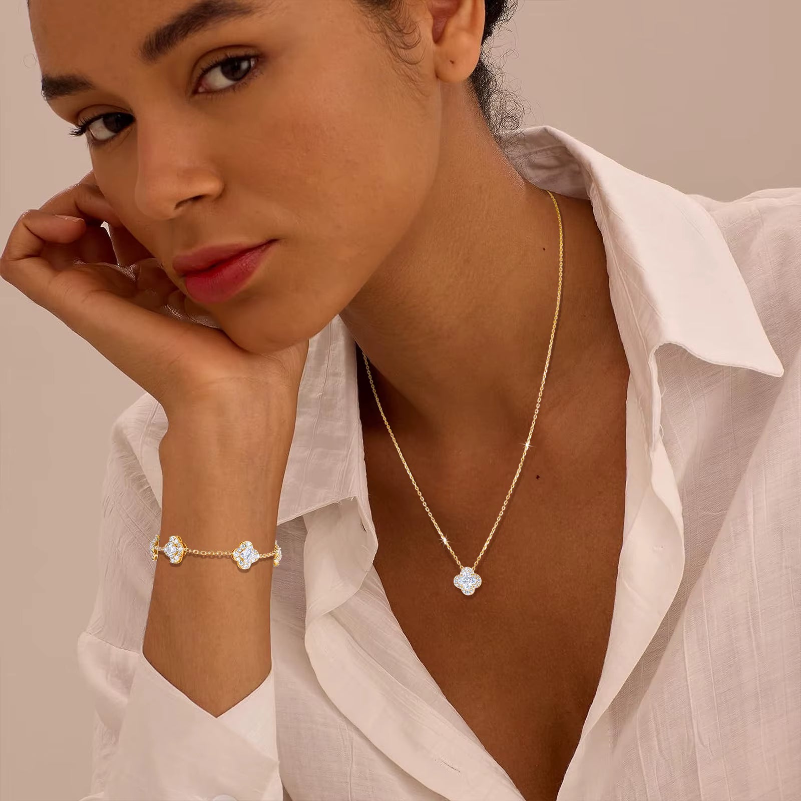 Clover Noir Suprême Fine Bracelet