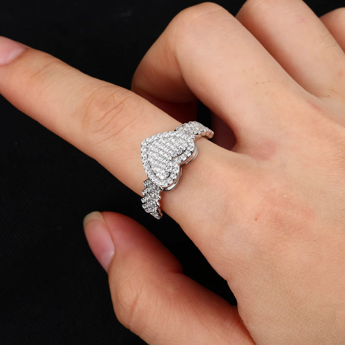 L’Amour Pavé Ring