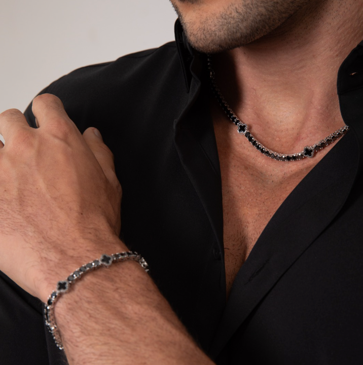 Clover Noir Chain