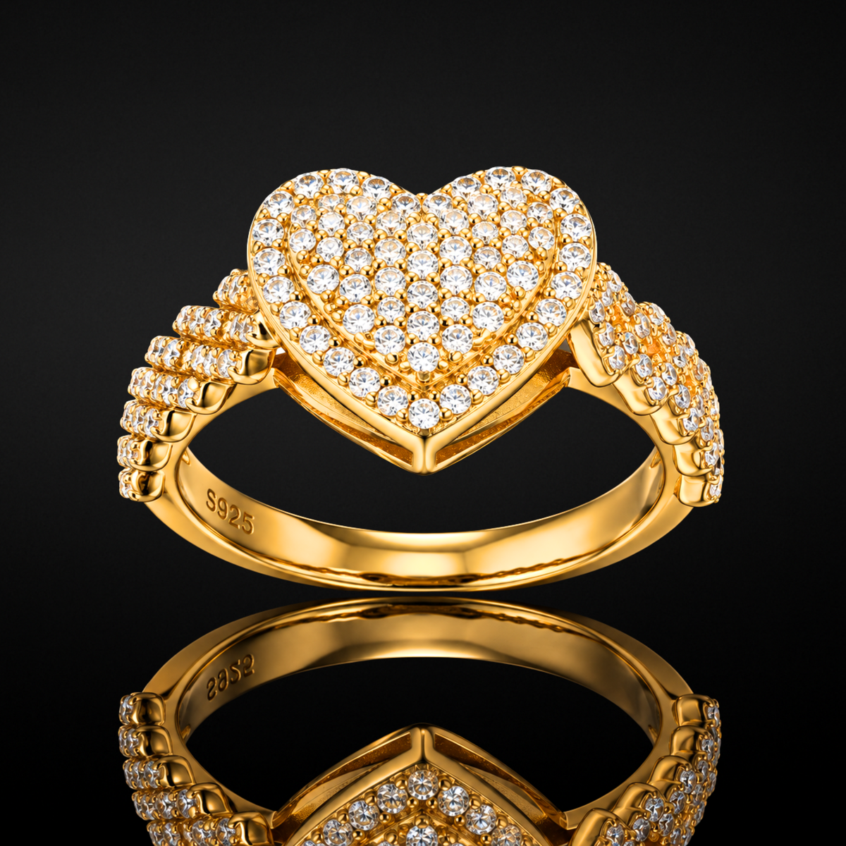 L’Amour Pavé Ring
