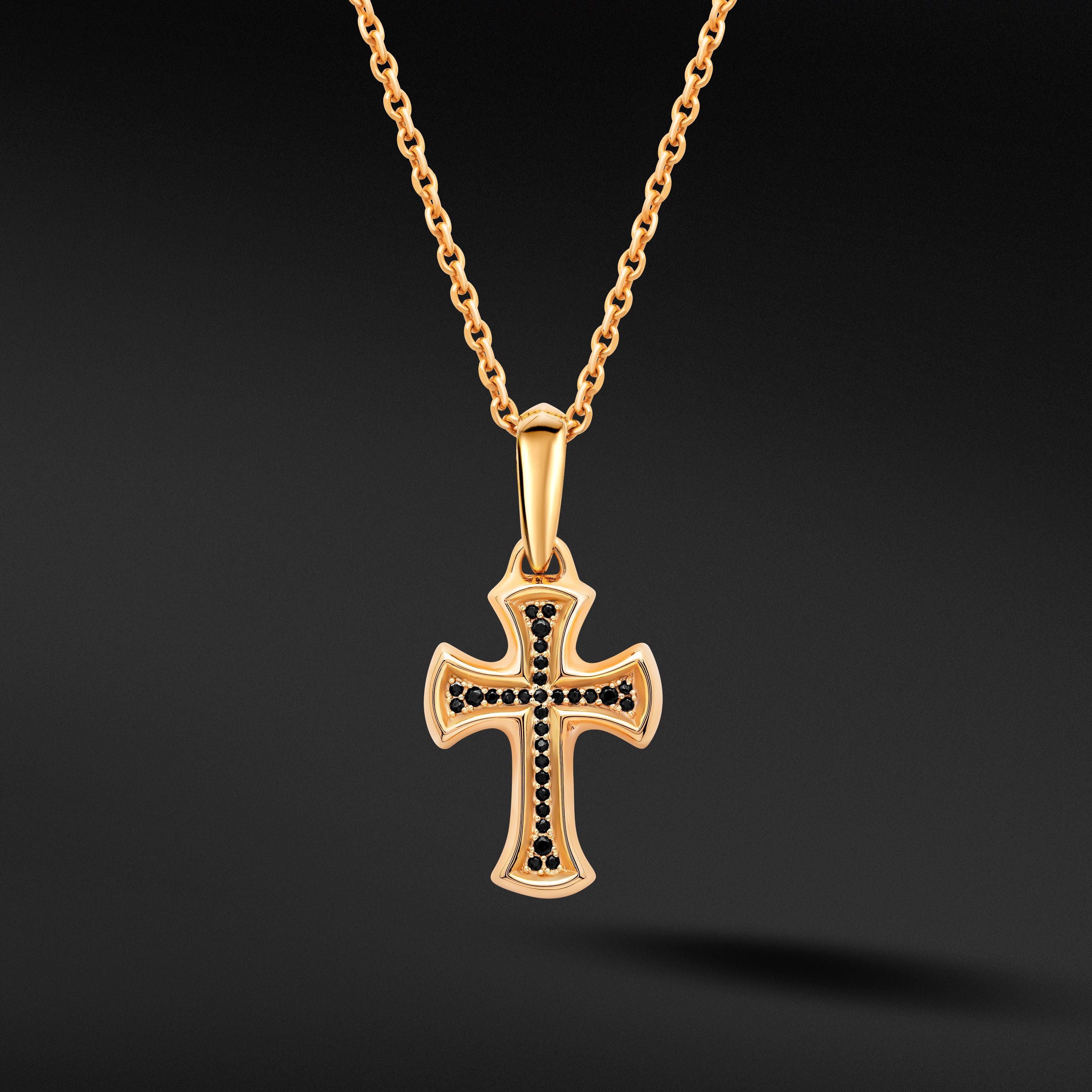 CHRISTIAN CROSS (GOLD/BLACK ICED) (LIMITED EDITION)